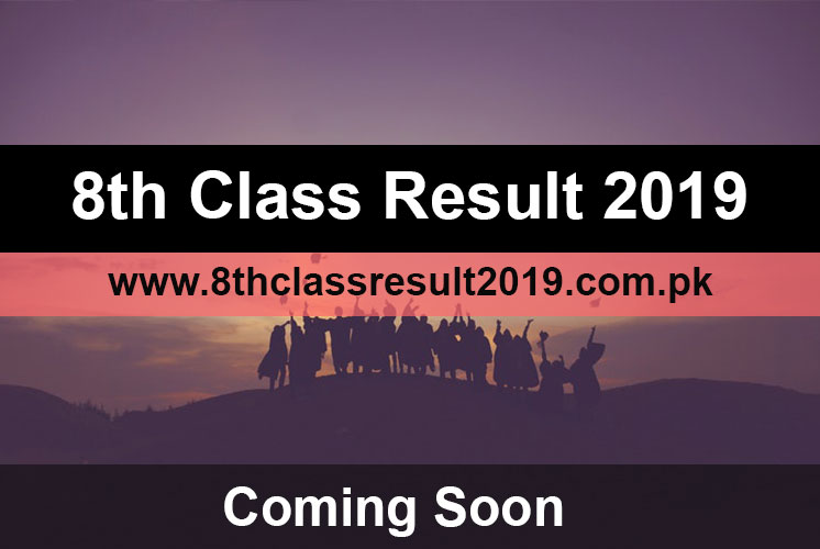 8th class result 2019